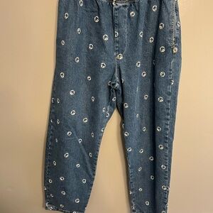 BDG Blue Denim with White Stitching